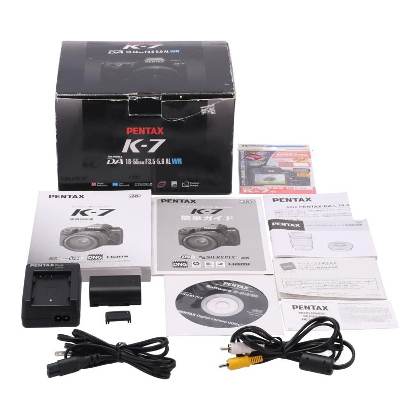 PENTAX ペンタックス /デジタル一眼 レンズキット/K-7 レンズキット//3374665155335/Bランク/05