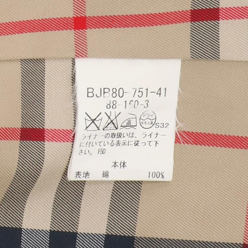 BURBEERY バーバリー/ノバチェックメンズステンカーラーコート/Sサイズ/BJB80-751-41//ABランク/89
