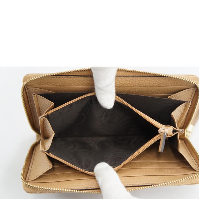 GUCCI グッチ/ソーホーインターロッキングラウンドファスナーウォレット/598187//525***/SAランク/67