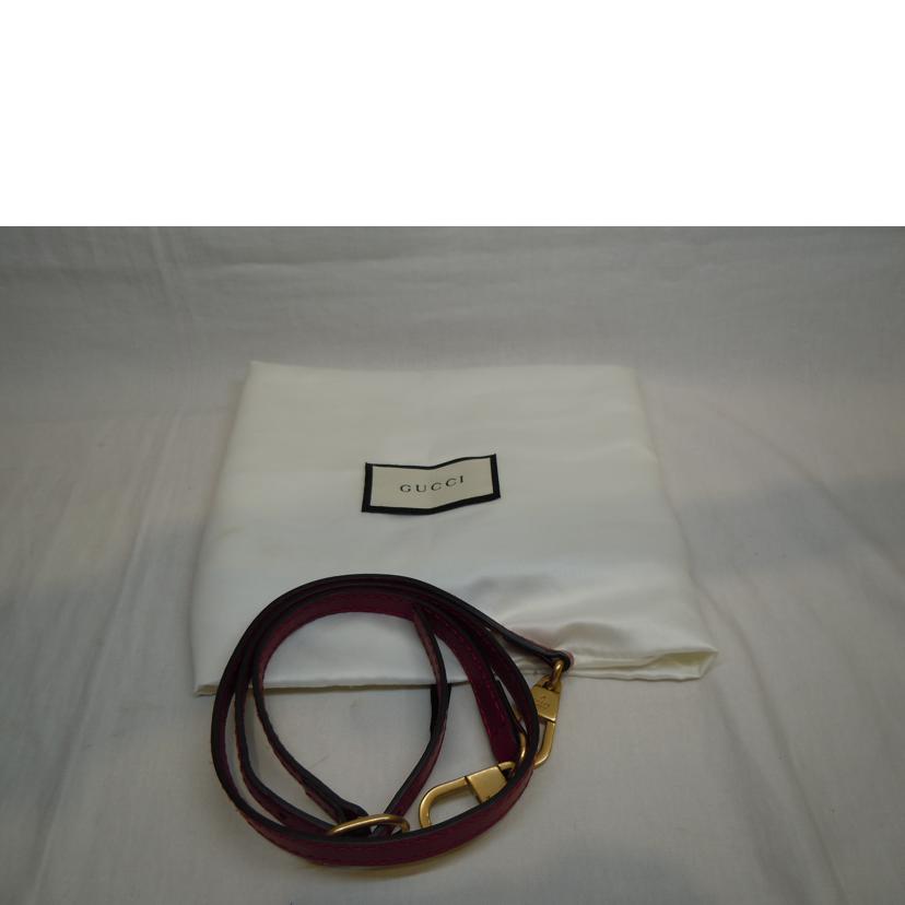 GUCCI グッチ/GGマーモントレザーハンドレッド/タイガーヘッド/516459//498***/Aランク/92
