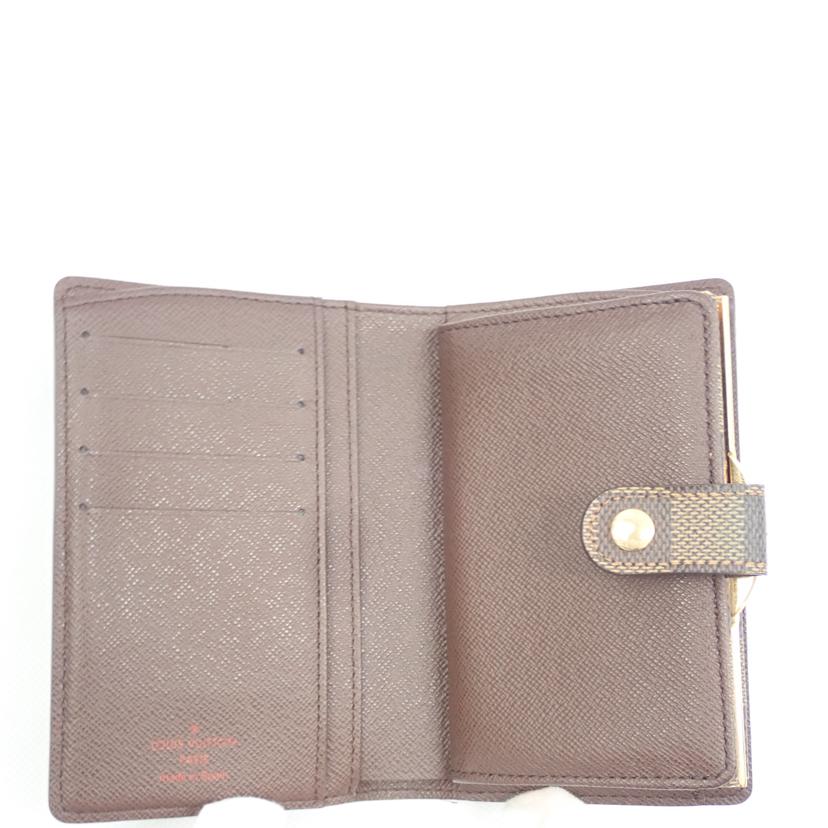 LV LV/ポルトモネ.ヴィエノワ/ダミエ/N61664//CA0***/Aランク/62