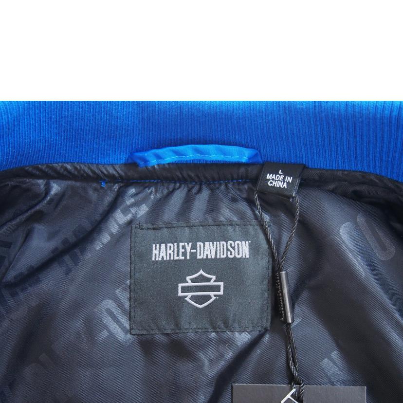 Harley Davidson ハーレーダビットソン/At the CrankボンバーJKTラピスブルー/97451-21VM//Sランク/71