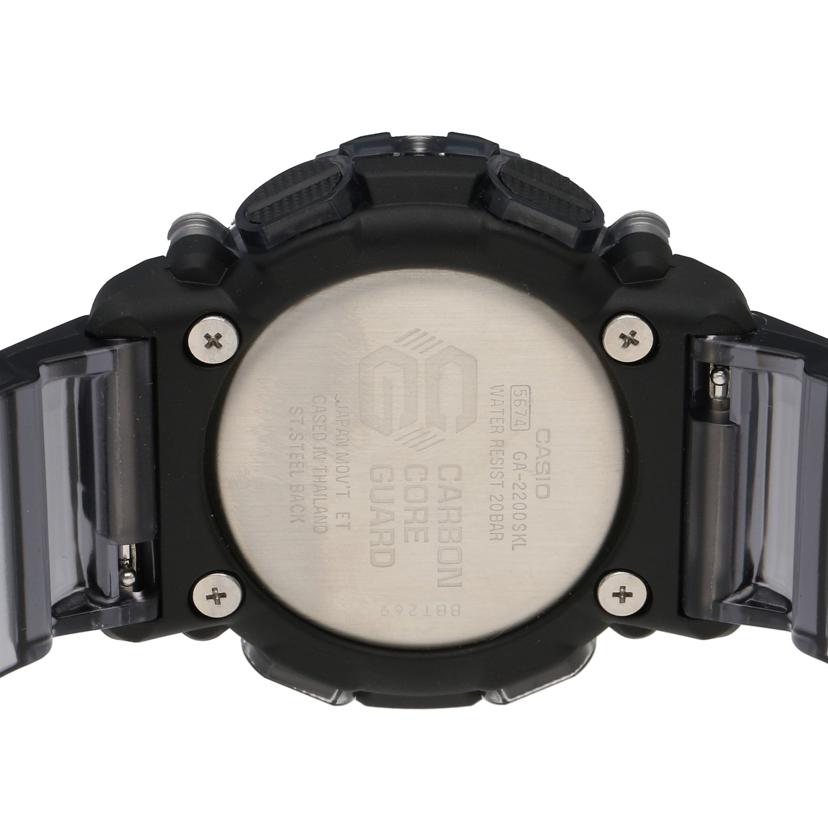 CASIO カシオ/G-SHOCK/スケルトン/GA-2200SKL//Aランク/06