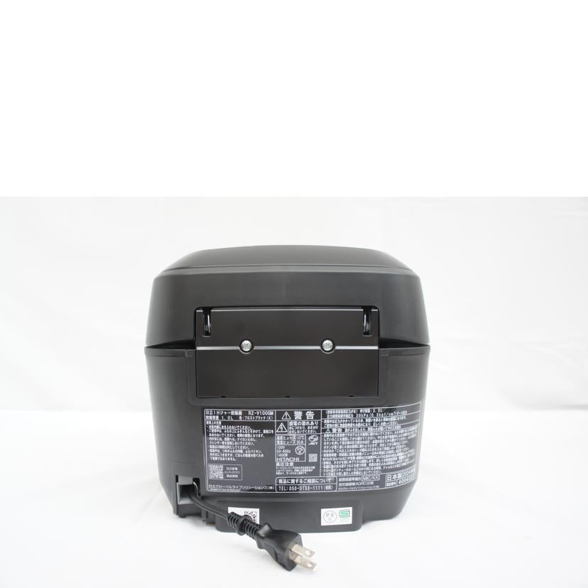 HITACHI 日立/圧力&スチーム ふっくら御前/IHジャー炊飯器 5.5合炊き/RZ-V100GM//4004322/SAランク/05