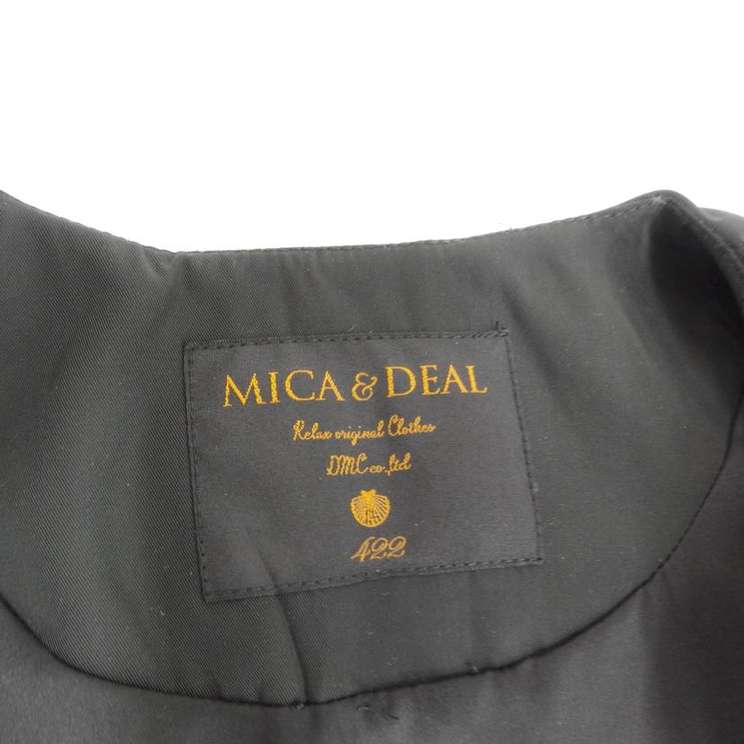 MICA&DEAL/MICA&DEAL キルティングジャケット/ブラック//ABランク/82