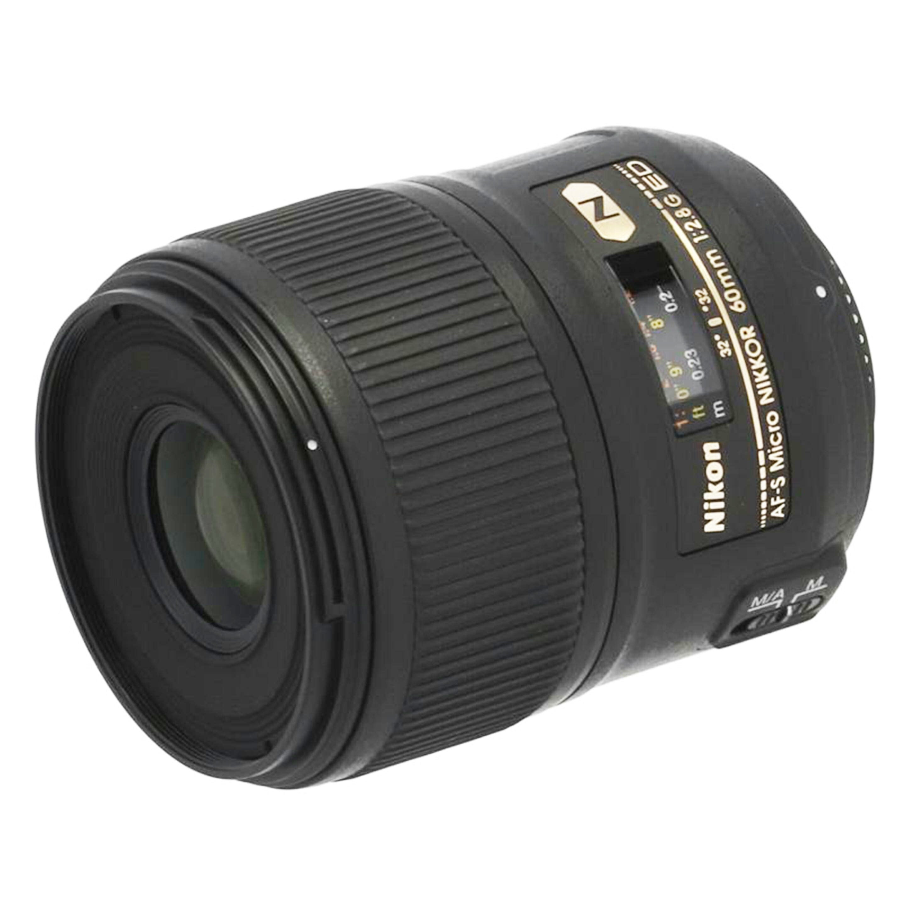 ニコンNikon 60mm f/2.8G AF-S Micro Nikkor AF … - レンズ(単焦点)