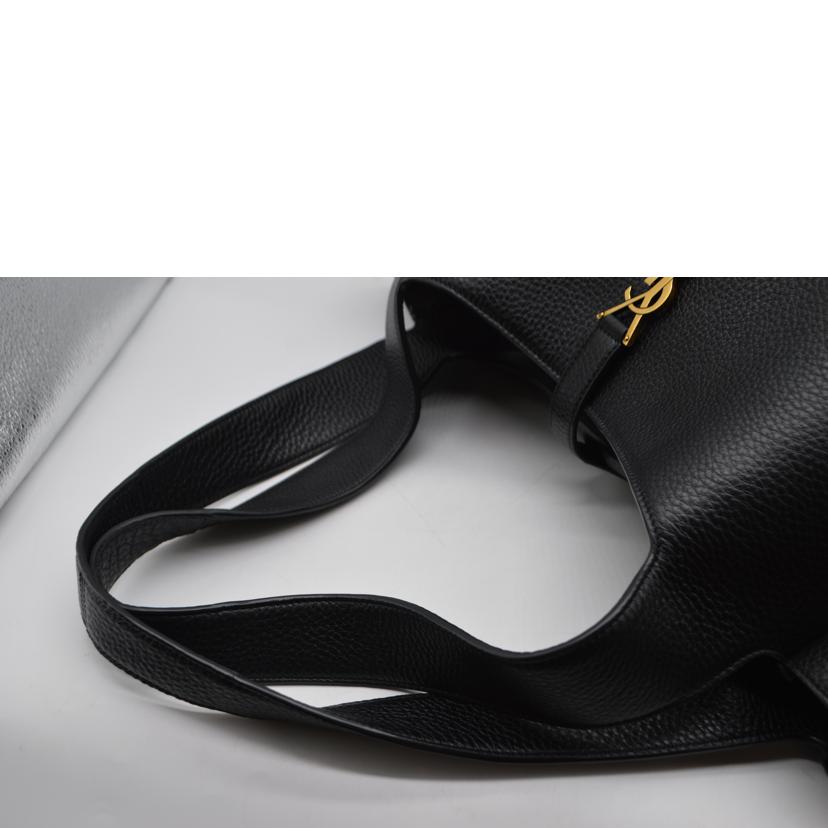 SAINT LAURENT サンローラン/LE 5 7 BEA/グレインドディアスキン/ノワール/763435//112*/Aランク/89