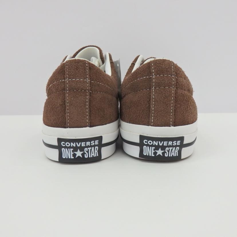 CONVERSE/ONE STAR オックスロースエード チャコレート/ホワイド/162573C//ABランク/77