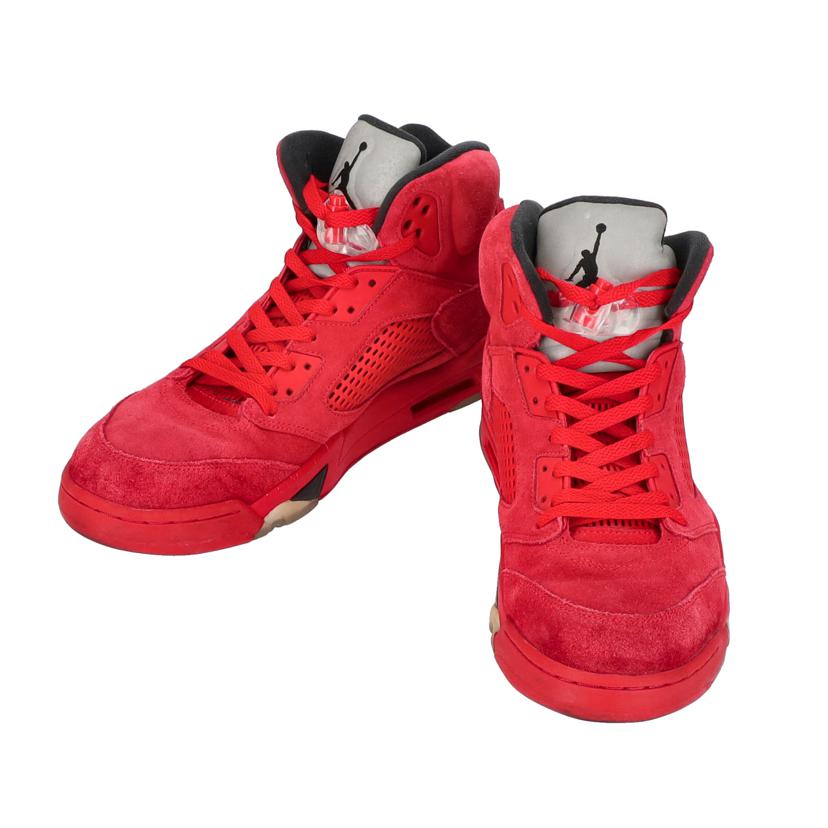 NIKE ナイキ/AIR JORDAN 5 RETRO/赤/136027 602//Bランク/42