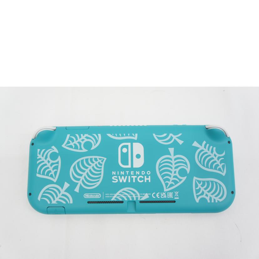 Nintendo 任天堂/Nintendo Switch Lite あつまれどうぶつの森セット~まめきち&つぶきちアロハ柄~/HDH-S-BCZGB//XJJ70034691284/Aランク/05
