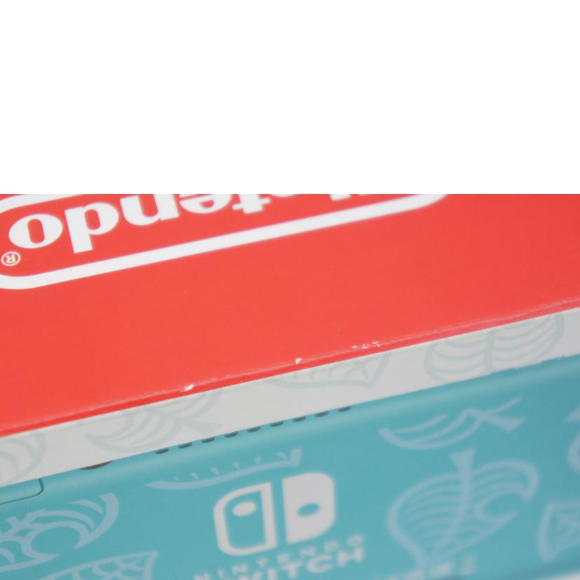 Nintendo 任天堂/Nintendo Switch Lite あつまれどうぶつの森セット~まめきち&つぶきちアロハ柄~/HDH-S-BCZGB//XJJ70034691284/Aランク/05