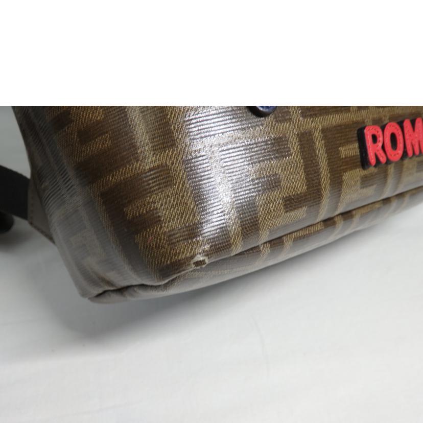 FENDI フェンディ/FIRAコラボ/バックパック/ズッカ柄/8BZ036//876*****/ABランク/84