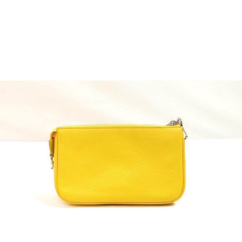 COACH コーチ/レザーチェーンアクセサリーポーチ/53077//K15**/ABランク/71