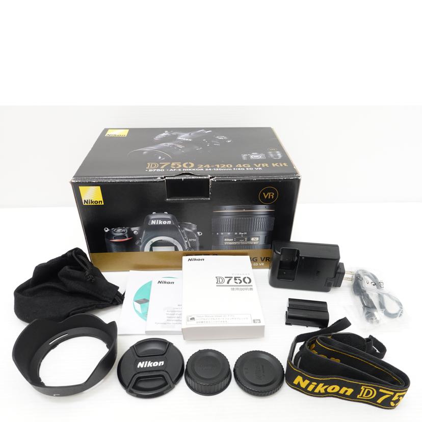 NIKON ニコン/D750/24-120mm 4G VR Kit/D750/24-120mmF4G ED//2054257/ABランク/88