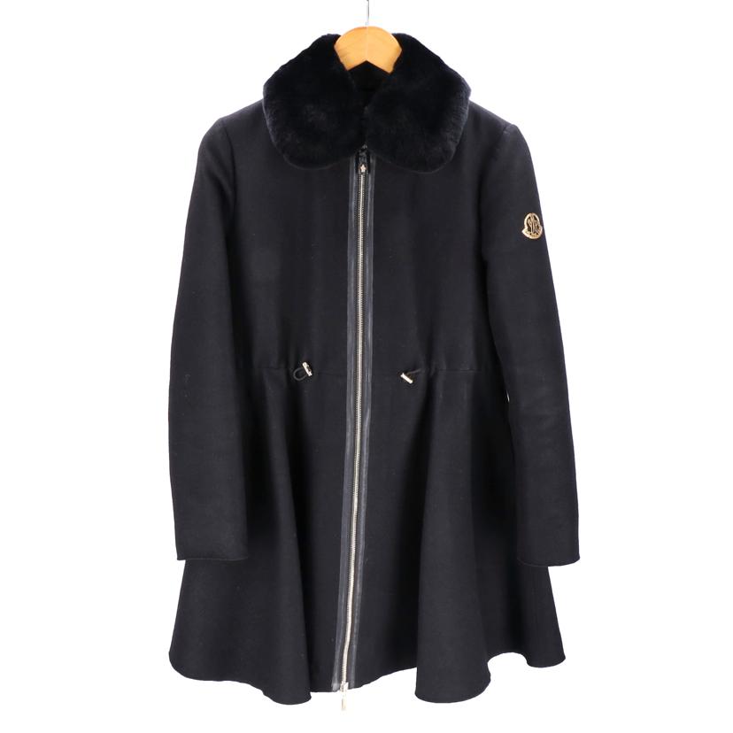 MONCLER モンクレール/COURTNEY ウールコート/ラビットファー/A21934738434//サイズ:0/ABランク/91