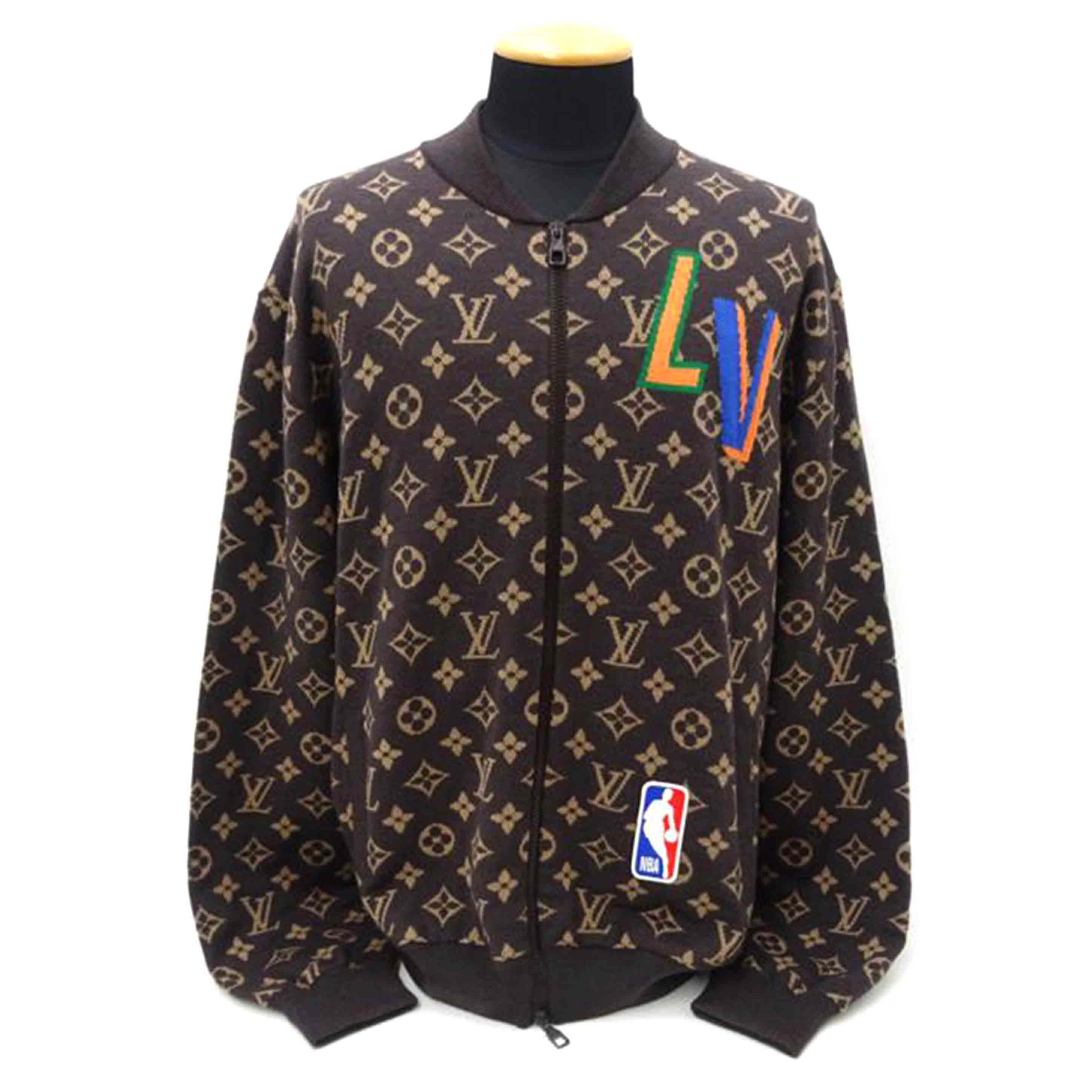 LOUIS VUITTON ルイ・ヴィトン/◇NBAモノグラム グラフィックジップアップニットブルゾン/XL/RM212M ZLL HLN11W//サイス***/Aランク/69