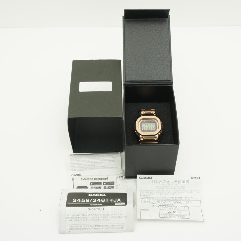 CASIO カシオ/G-SHOCK フルメタル/GMW-B5000GD-9JF//201*****/Aランク/09