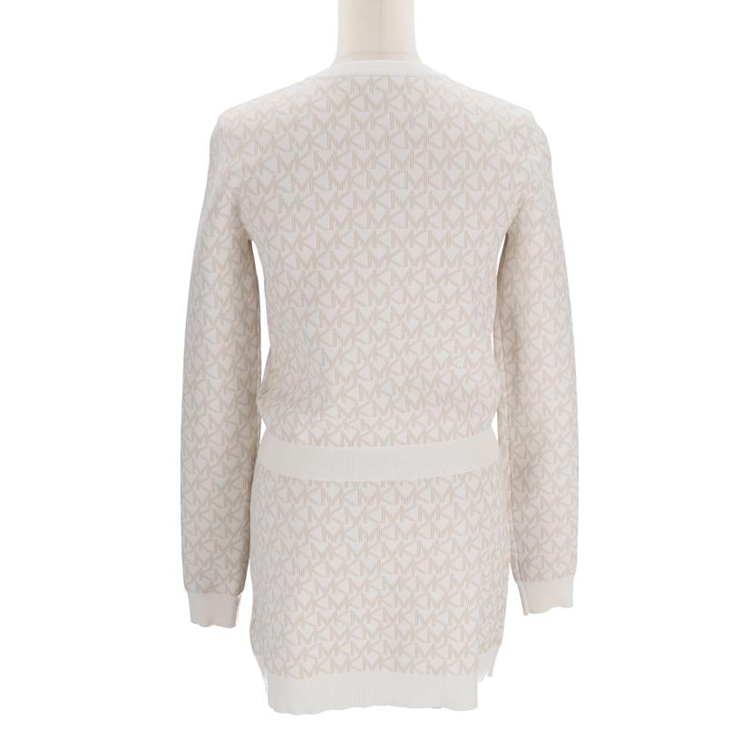 MICHAEL KORS マイケルコース/モノグラムパターン/カーディガンセットアップ/MR360J75KZ//サイズ:XS/SAランク/93