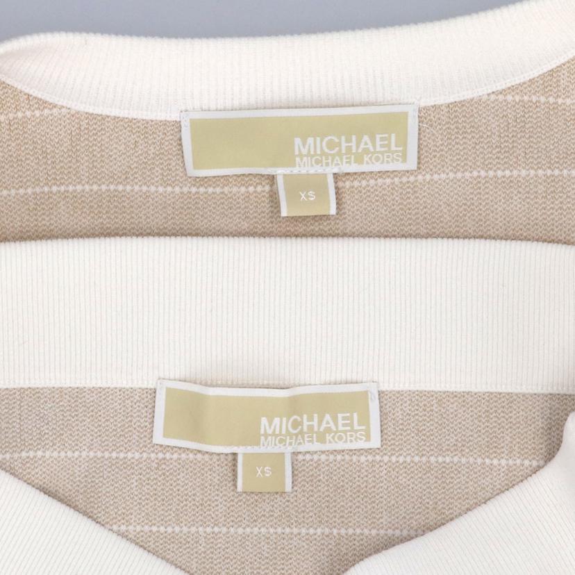 MICHAEL KORS マイケルコース/モノグラムパターン/カーディガンセットアップ/MR360J75KZ//サイズ:XS/SAランク/93