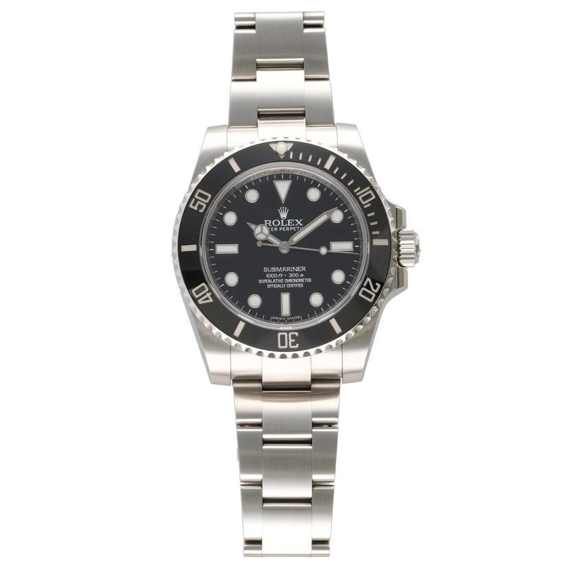 ROLEX ロレックス/サブマリーナ・ノンデイト・ブラック/ランダム番/114060//E83*****/Aランク/24