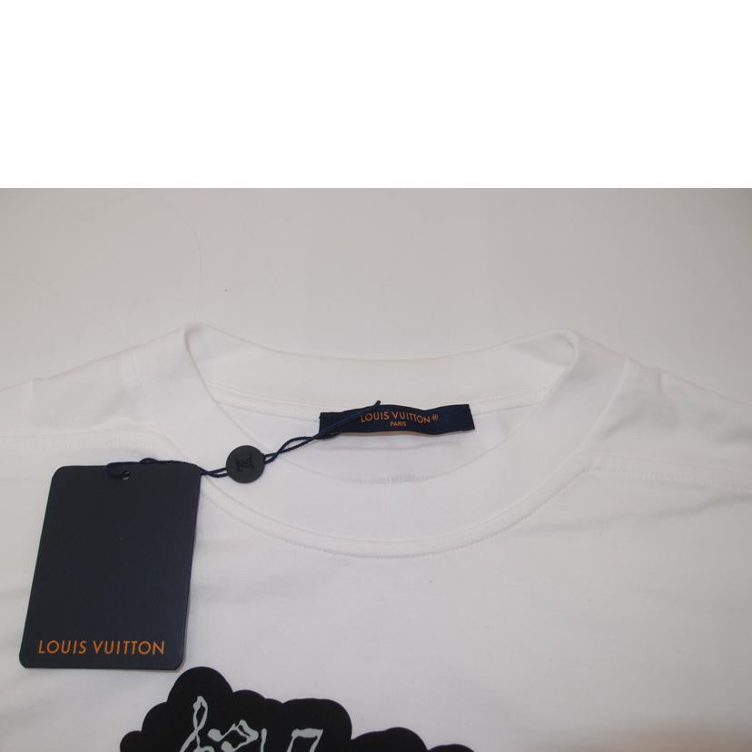 LOUIS VUITTON ルイヴィトン/ハウスプリントTシャツ/ホワイト/XL/RM2319NPGHOY01W//Sランク/69