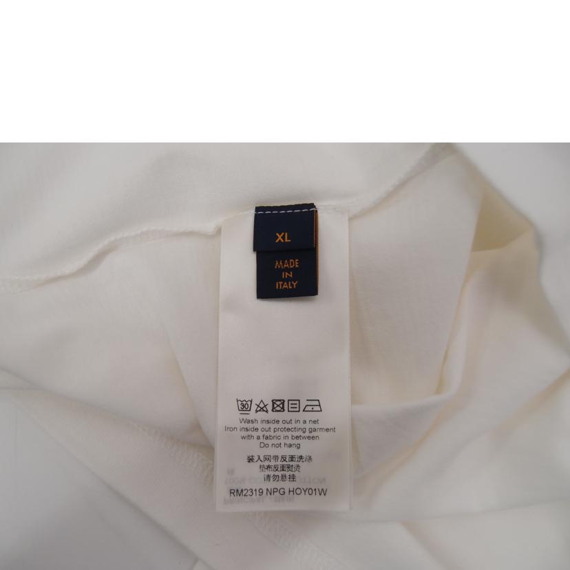 LOUIS VUITTON ルイヴィトン/ハウスプリントTシャツ/ホワイト/XL/RM2319NPGHOY01W//Sランク/69