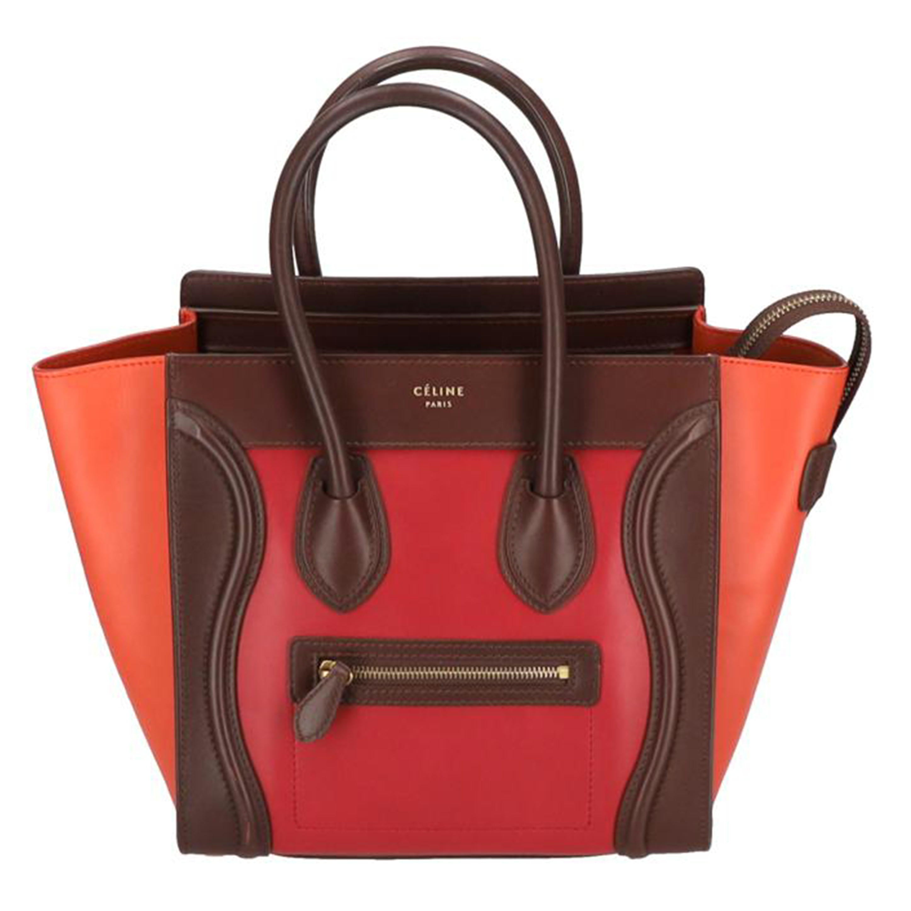 CELINE セリーヌ/ラゲージ/マイクロショッパー/トリコロール/167793 SSB.27BL//W-C******/Aランク/38