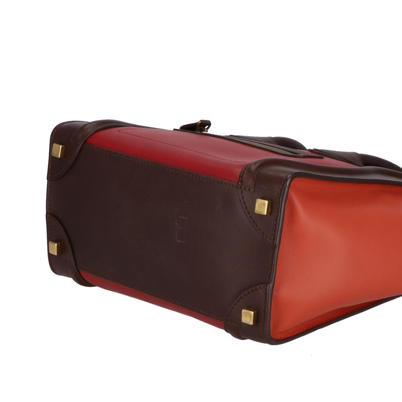 CELINE セリーヌ/ラゲージ/マイクロショッパー/トリコロール/167793 SSB.27BL//W-C******/Aランク/38