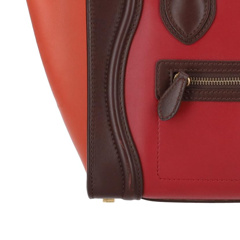 CELINE セリーヌ/ラゲージ/マイクロショッパー/トリコロール/167793 SSB.27BL//W-C******/Aランク/38