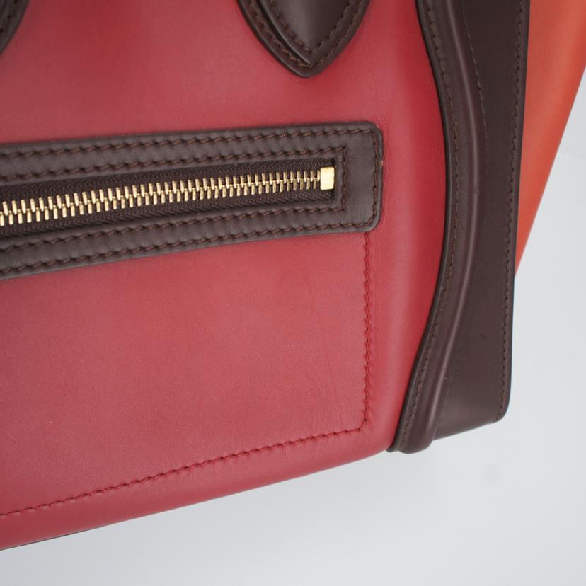 CELINE セリーヌ/ラゲージ/マイクロショッパー/トリコロール/167793 SSB.27BL//W-C******/Aランク/38