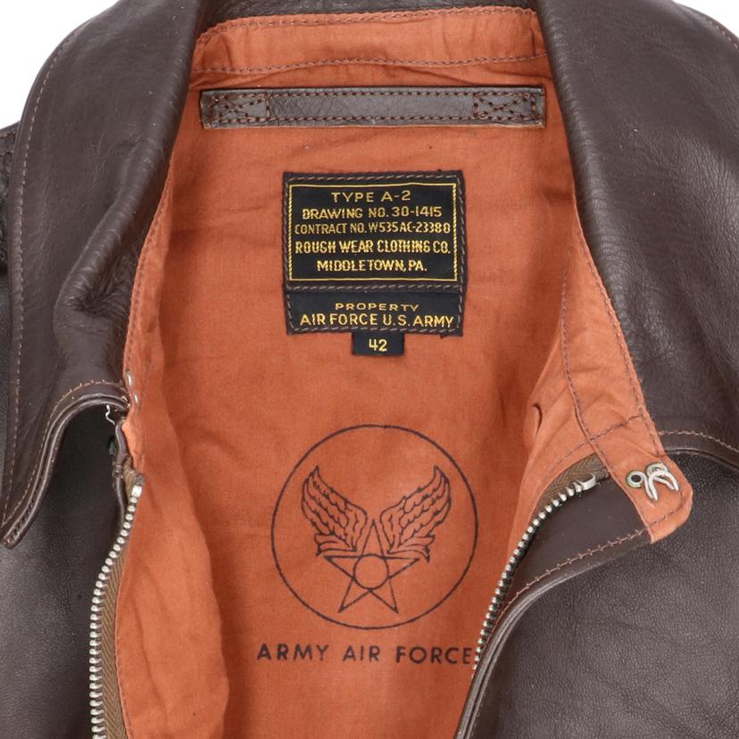 TOYS McCOY トイズマッコイ/A-2 レザーフライトジャケット/ラフウェア//サイズ 42/Bランク/05