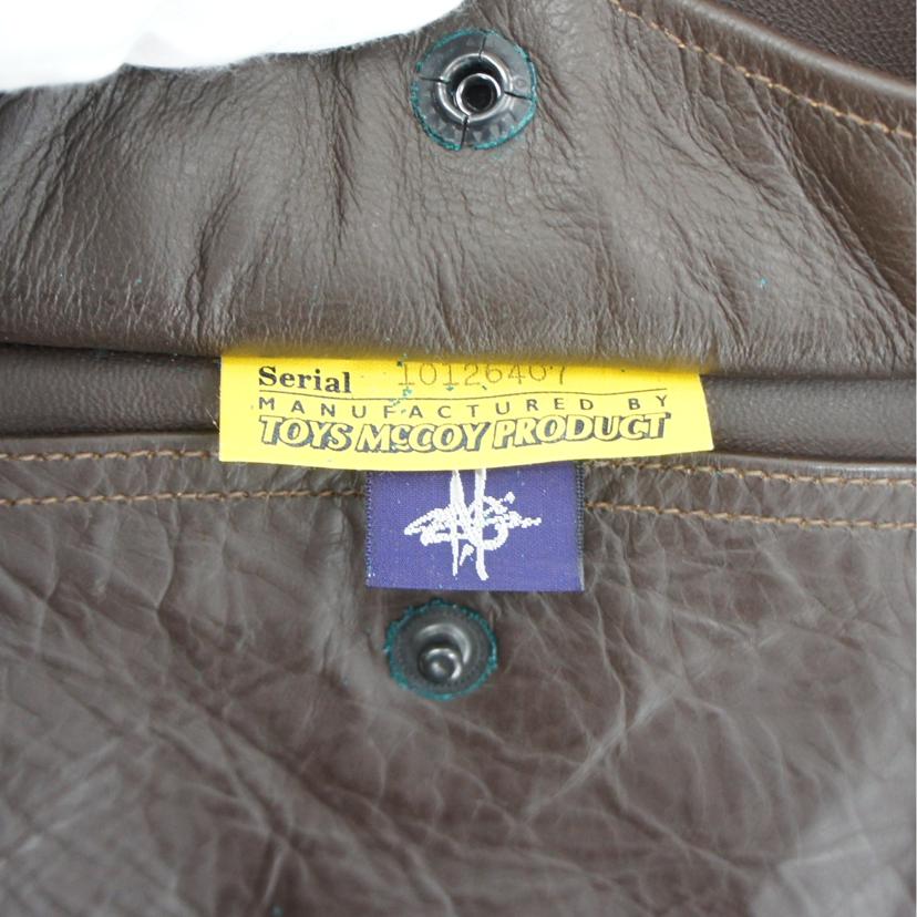 TOYS McCOY トイズマッコイ/A-2 レザーフライトジャケット/ラフウェア//サイズ 42/Bランク/05