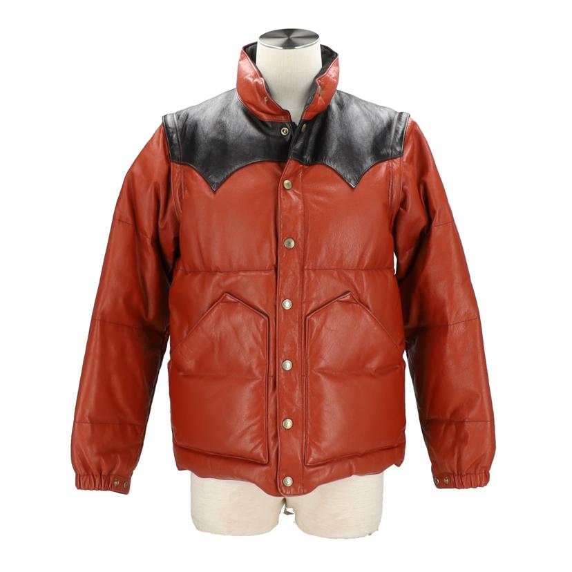 Rainbow Country レインボーカントリー/レザーダウンジャケット//サイズ M/Bランク/05