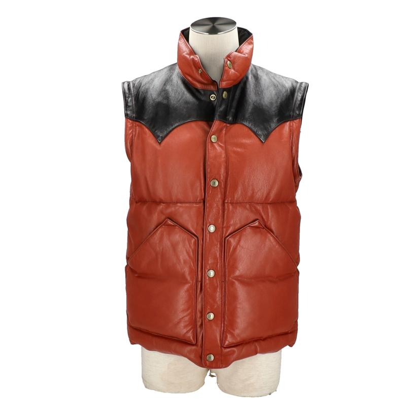 Rainbow Country レインボーカントリー/レザーダウンジャケット//サイズ M/Bランク/05