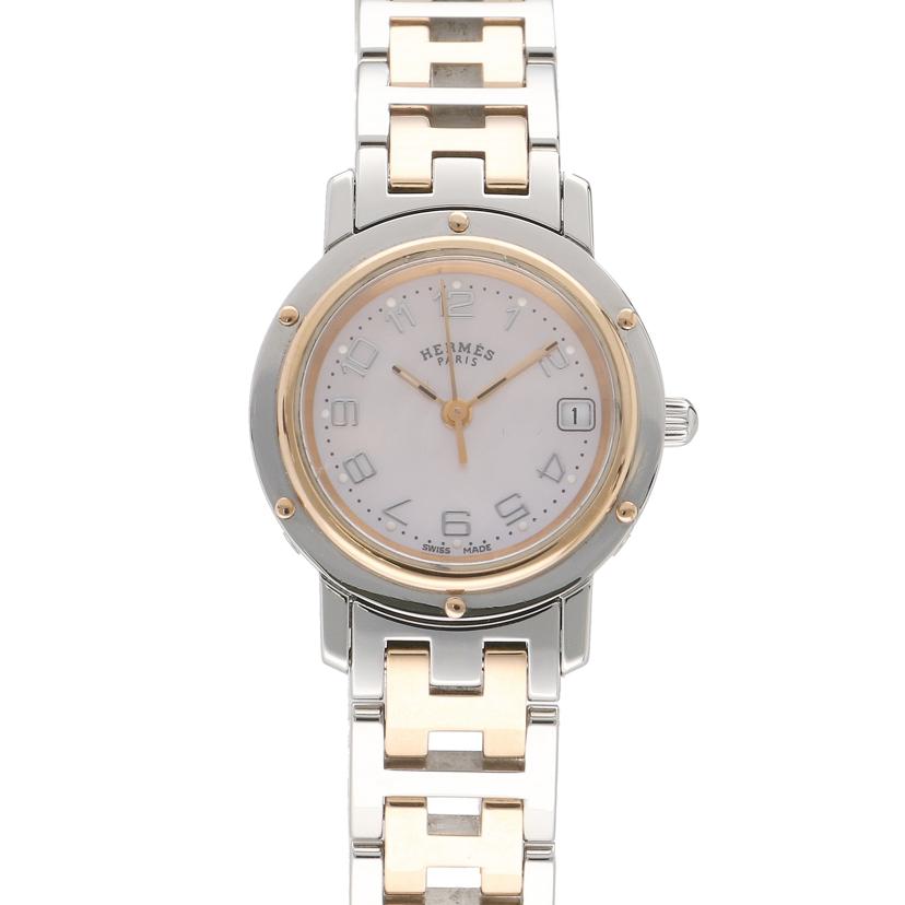 HERMES エルメス/クリッパーナクレ/ピンクシェル/CL4.221//255****/Aランク/91