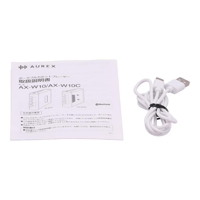 TOSHIBA Aurex 東芝 /ワイヤレスカセットプレーヤー/AX-W10//230400482C0/Aランク/77