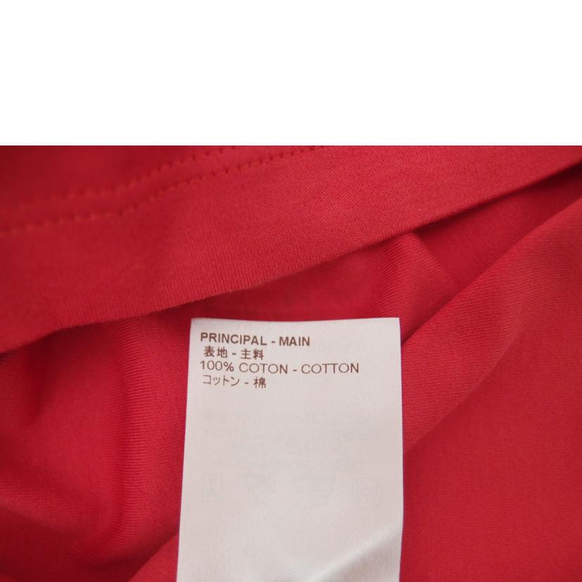 LOUIS VUITTON ルイヴィトン/フロッキークロスロゴTシャツ/レッド/XL/RM171MCMSHBY05W//Aランク/69