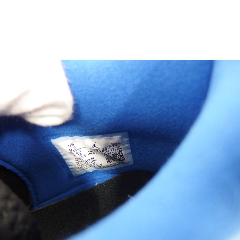 NIKE/AIR JORDAN ZOOM 92 "BLACK/GAME ROYAL-WHITE"/CK9183-004//ABランク/82