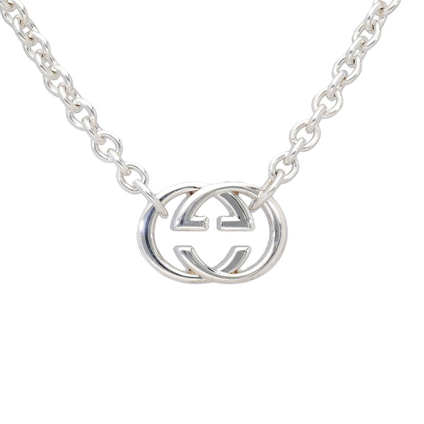 GUCCI グッチ/GUCCI インターロッキングGネックレス 44.5cm/仕上済//Aランク/75