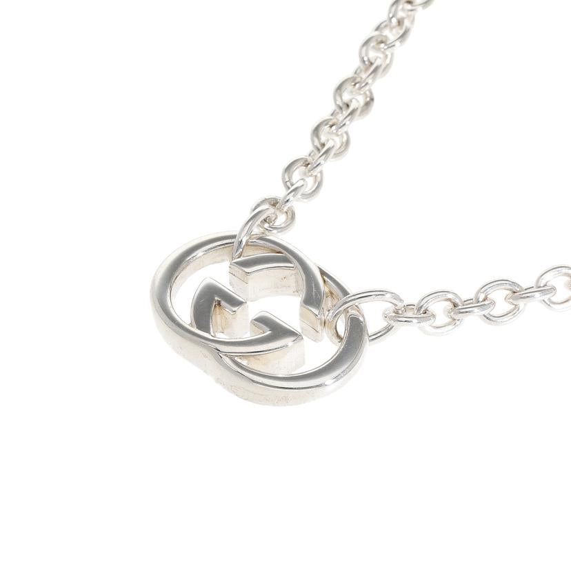 GUCCI グッチ/GUCCI インターロッキングGネックレス 44.5cm/仕上済//Aランク/75