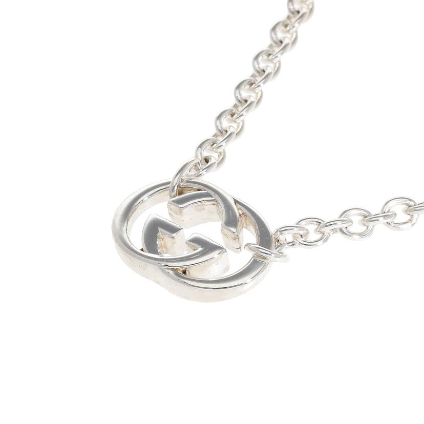 GUCCI グッチ/GUCCI インターロッキングGネックレス 44.5cm/仕上済//Aランク/75