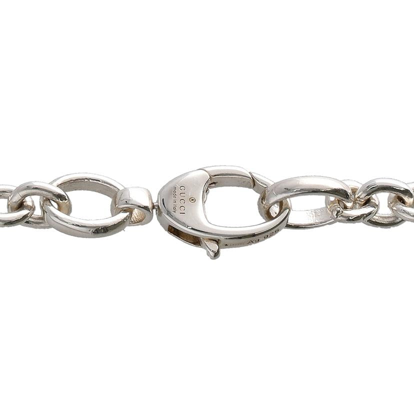 GUCCI グッチ/GUCCI インターロッキングGネックレス 44.5cm/仕上済//Aランク/75