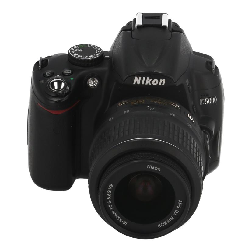 ❤シャッター新品級 Nikon D5000 一眼レフ スマホ転送 ニコン ニコン Nikon D5000♡スマホ転送OK♡動画撮影・自撮り可♡手振れ補正付