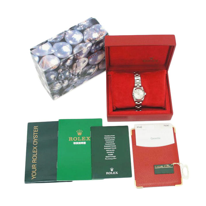 ROLEX ロレックス/オイスターパーペチュアル/レディース/シルバー/F番/76080//F54****/Aランク/78