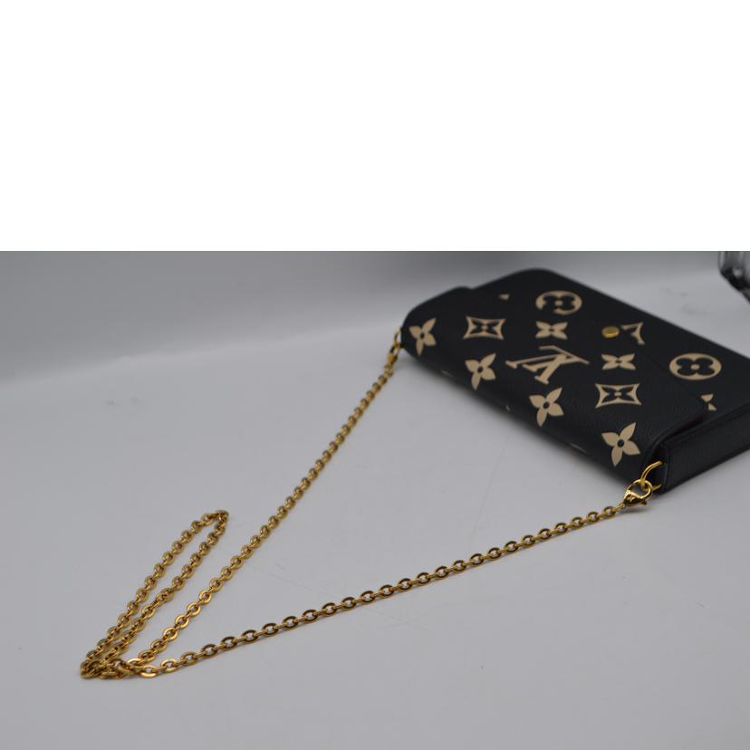 LOUIS VUITTON ルイヴィトン/ポシェット・フェリシー/モノグラム・アンプラント/バイカラー/M80482//RFI****/Aランク/89