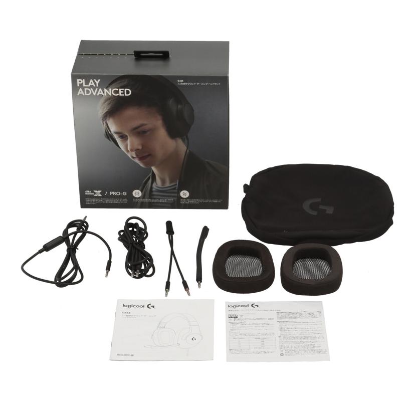 Logicool ロジクール /ゲーミングヘッドセット/G433//2209ALE01L49/Bランク/82