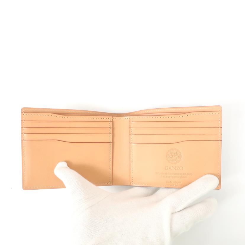 GANZO ガンゾ/コートバン二つ折り財布 札入れ カードケース レザー ダークグリーン 深緑/0057880-76//SAランク/65