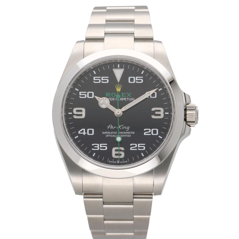 ROLEX ロレックス/エアキング/ブラック文字盤/ランダム番/自動巻き/126900//R86*****/SAランク/18