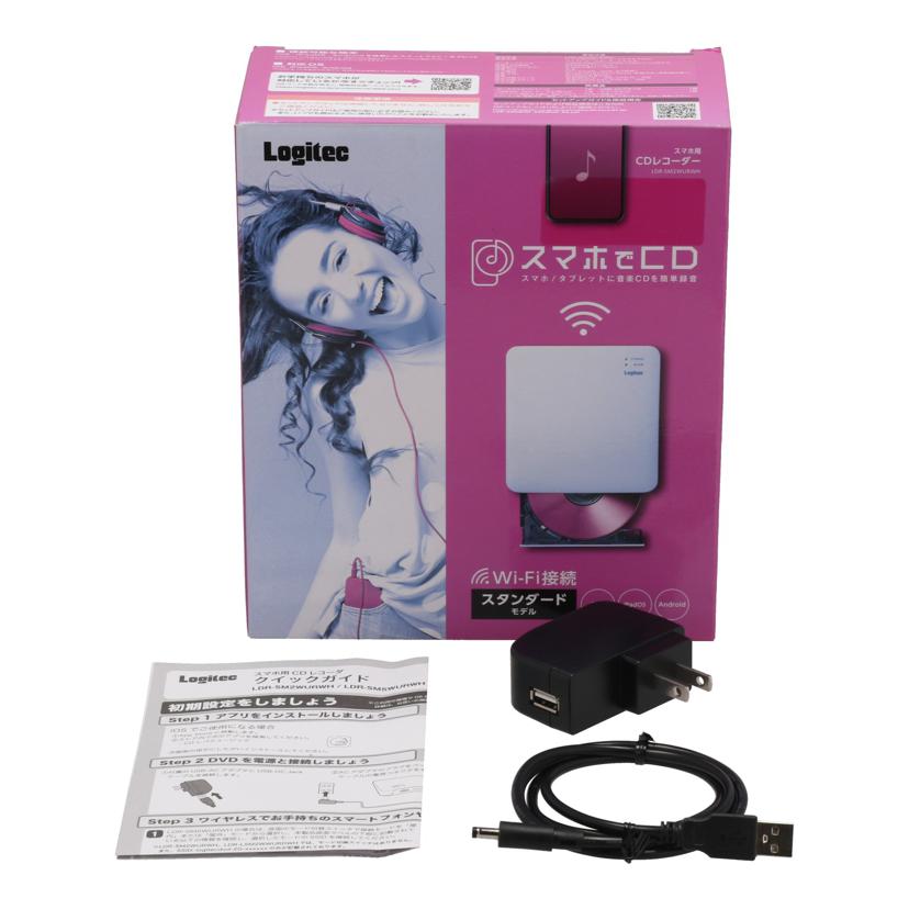 Logitec ロジテック /スマホ用CDレコーダー/LDR-SM2WURWH//2cg360900440a/Bランク/25