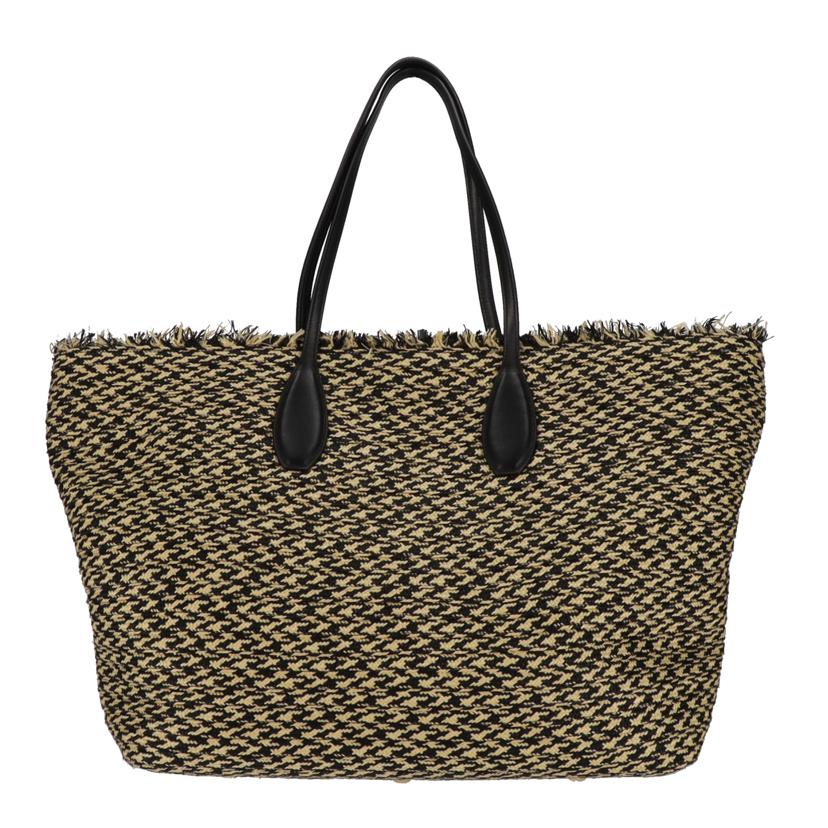 S.Ferragamo フェラガモ/ストロー×レザーガンチーニトートバッグ/ポーチ付/AU-21/H541//Aランク/91